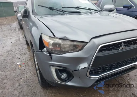 2015 Mitsubishi Outlander Sport Gt из США, поврежденный, VIN 4A4AP4AW1FE025357